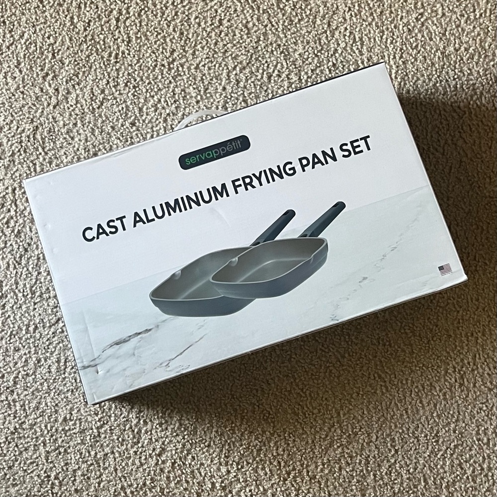 Servappetit Cast Aluminum Frying Pan Set